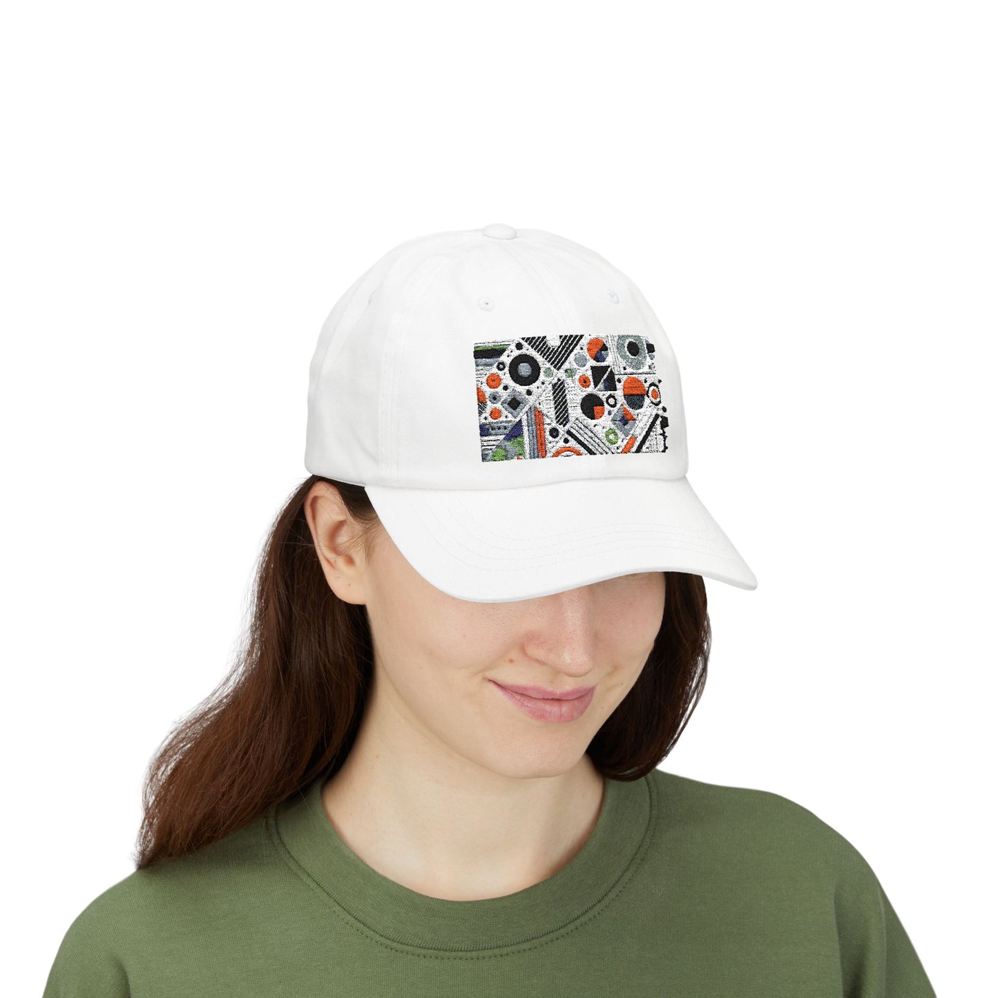 Stylish Classic Dad Cap with Geometric Design